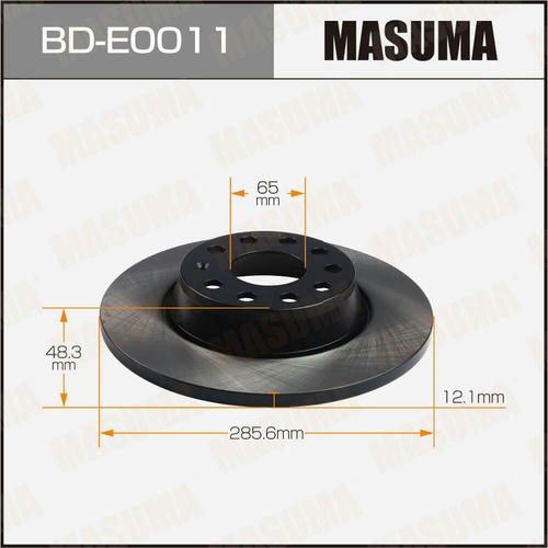 Диск тормозной Masuma, BD-E0011