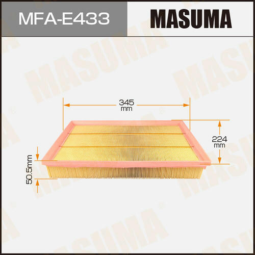 Фильтр воздушный Masuma, MFA-E433
