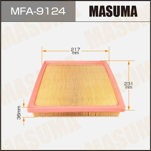 Фильтр воздушный Masuma, MFA-9124
