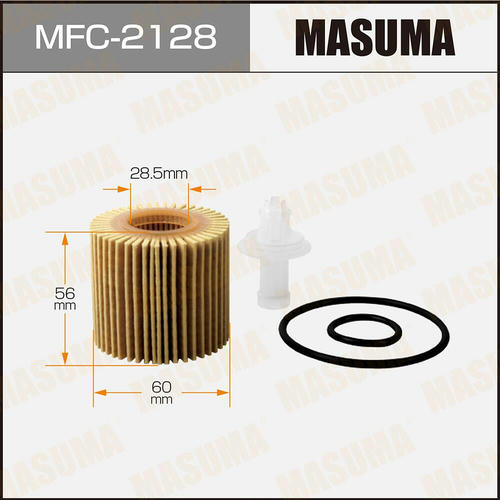 Фильтр масляный Masuma (вставка), MFC-2128