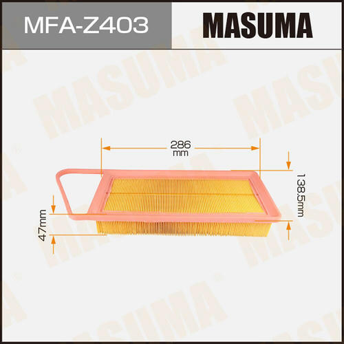Фильтр воздушный Masuma, MFA-Z403