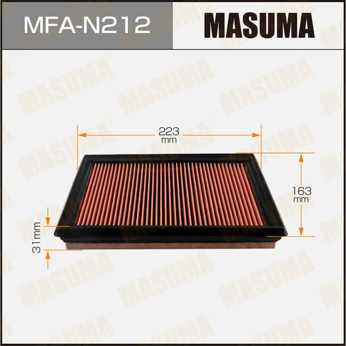 Фильтр воздушный Masuma, MFA-N212