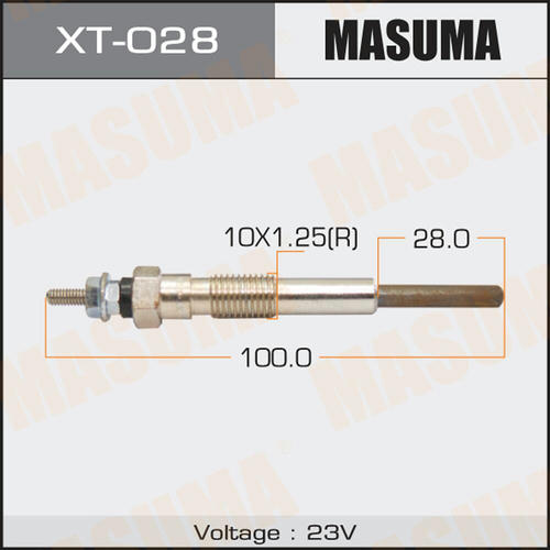 Свеча накаливания Masuma, XT-028