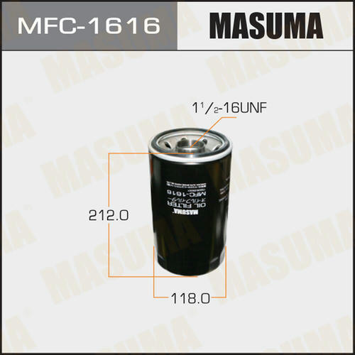 Фильтр масляный Masuma, MFC-1616