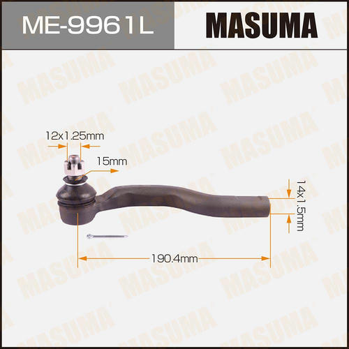 Наконечник рулевой Masuma, ME-9961L