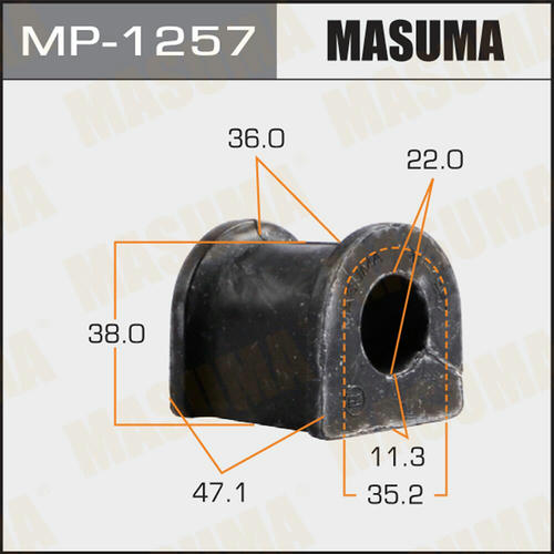 Втулка стабилизатора Masuma, MP-1257