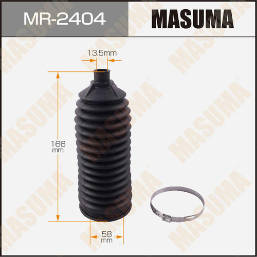 Пыльник рейки рулевой MASUMA (пластик), MR-2404