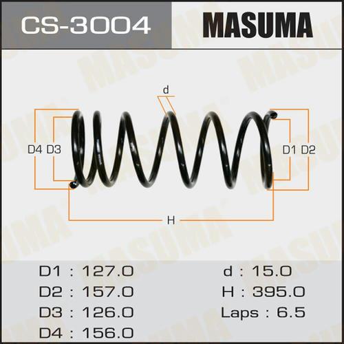 Пружина подвески Masuma, CS-3004