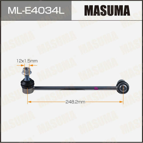 Стойка (линк) стабилизатора Masuma, ML-E4034L