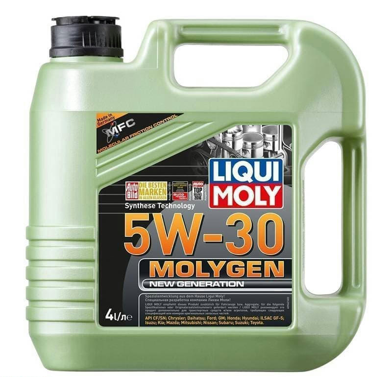 Масло LIQUI MOLY Molygen New Generation 5W30 моторное синтетическое 4л артикул 9042