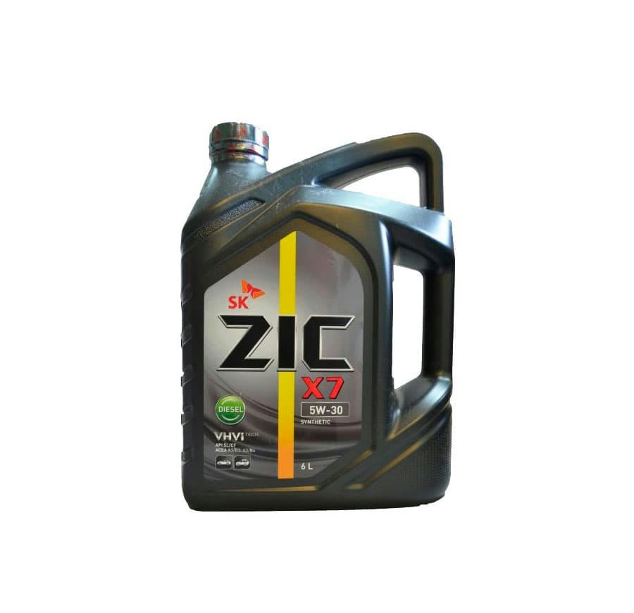 Масло моторное ZIC X7 Diesel 5W30 синтетическое 6л 172610