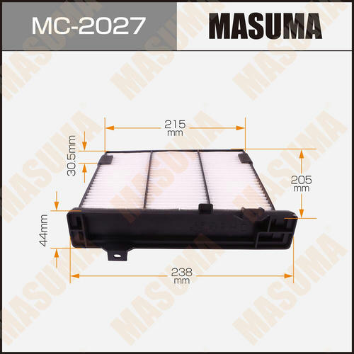 Фильтр салонный Masuma, MC-2027