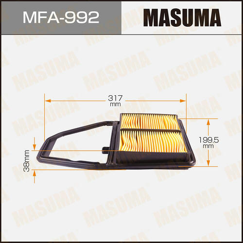 Фильтр воздушный Masuma, MFA-992