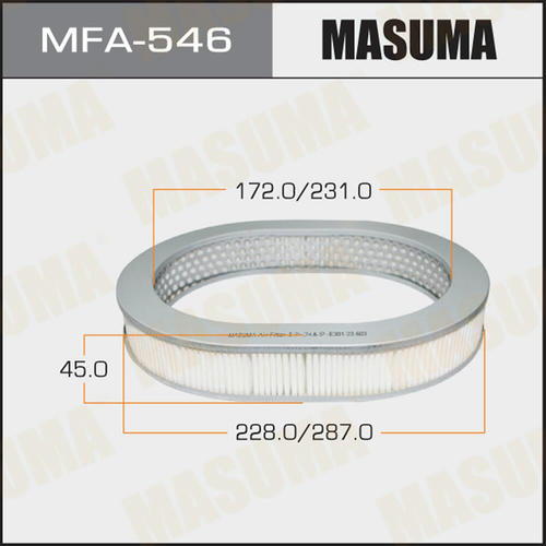 Фильтр воздушный Masuma, MFA-546