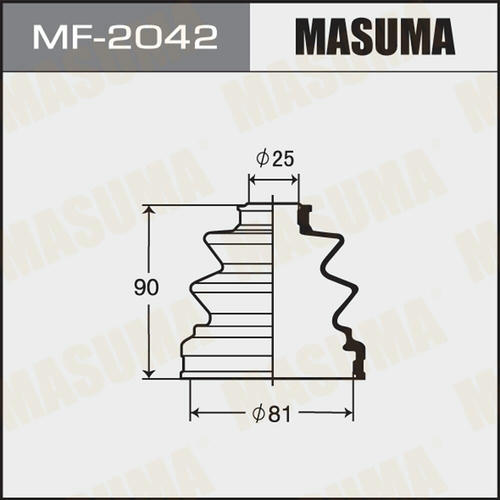 Пыльник ШРУСа Masuma (резина), MF-2042