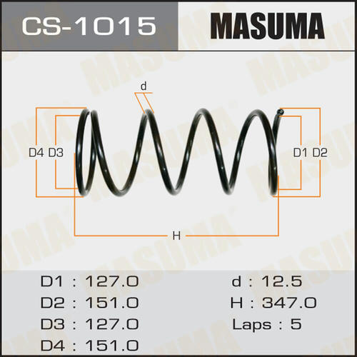 Пружина подвески Masuma, CS-1015