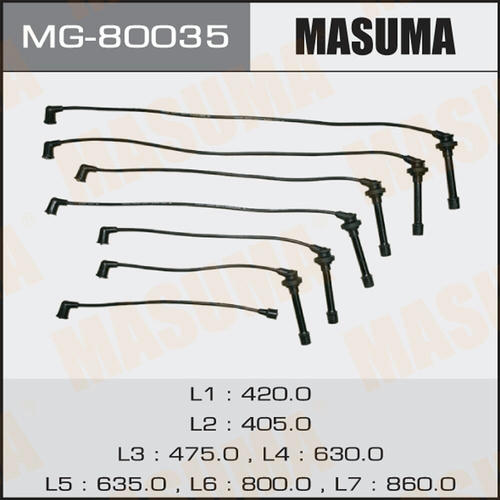 Провода высоковольтные (комплект) Masuma, MG-80035