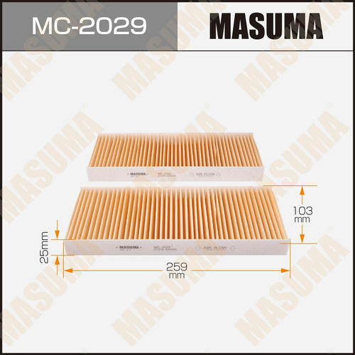 Фильтр салонный Masuma, MC-2029