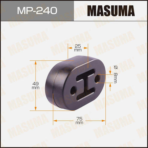 Крепление глушителя Masuma, MP-240
