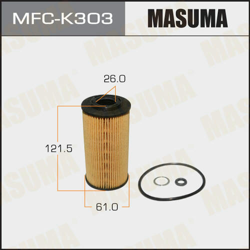 Фильтр масляный Masuma (вставка), MFC-K303