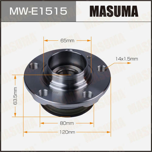 Ступичный узел Masuma, MW-E1515