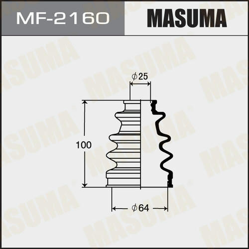 Пыльник ШРУСа Masuma (резина), MF-2160