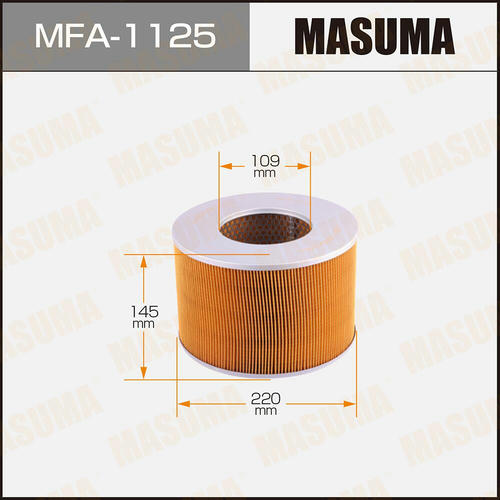 Фильтр воздушный Masuma, MFA-1125
