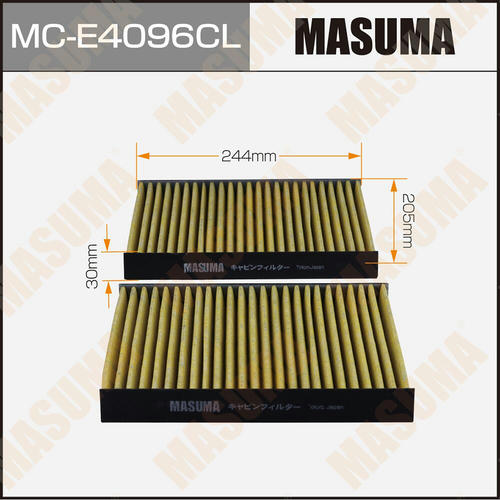 Фильтр салонный Masuma угольный, MC-E4096CL