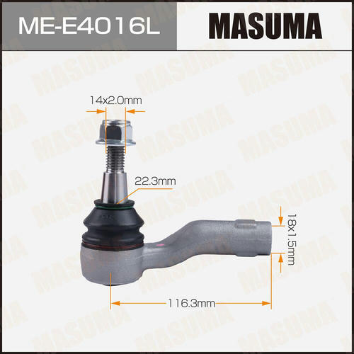Наконечник рулевой Masuma, ME-E4016L