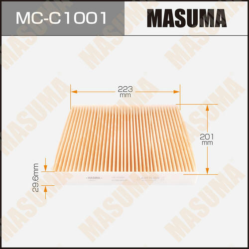 Фильтр салонный Masuma, MC-C1001