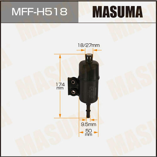 Фильтр топливный Masuma, MFF-H518