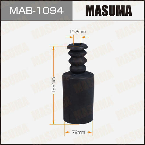 Пыльник амортизатора Masuma (резина), MAB-1094