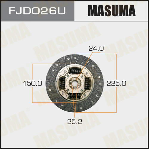 Диск сцепления Masuma, FJD026U