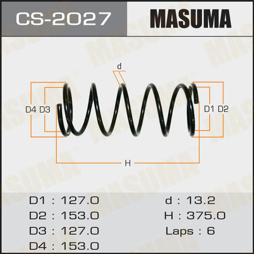 Пружина подвески Masuma, CS-2027