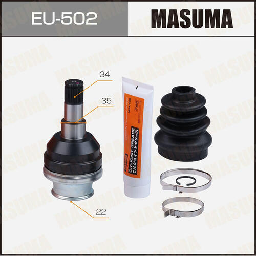 ШРУС внутренний Masuma , EU-502