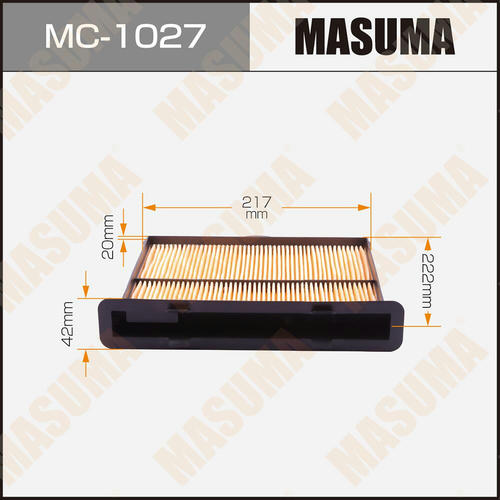 Фильтр салонный Masuma, MC-1027