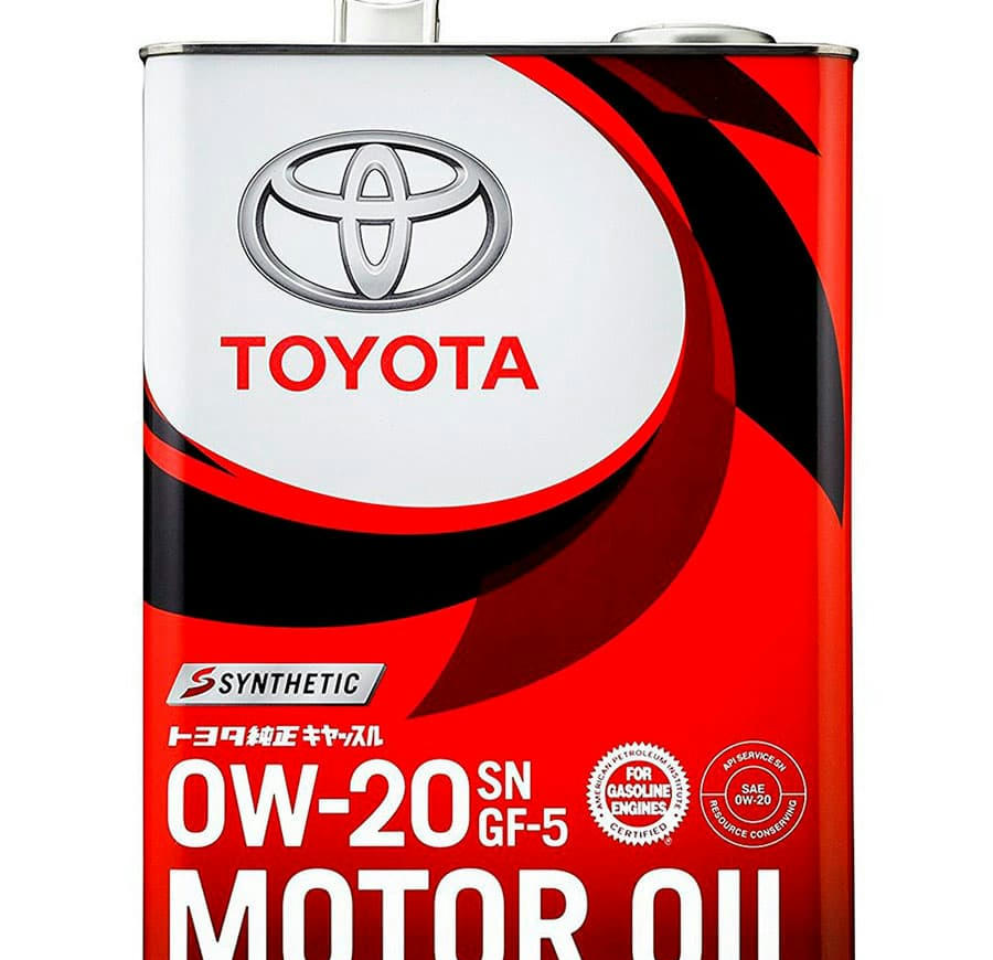 Масло моторное Toyota Motor Oil SNGF-5 PLUS 0W20 4л 08880-12605