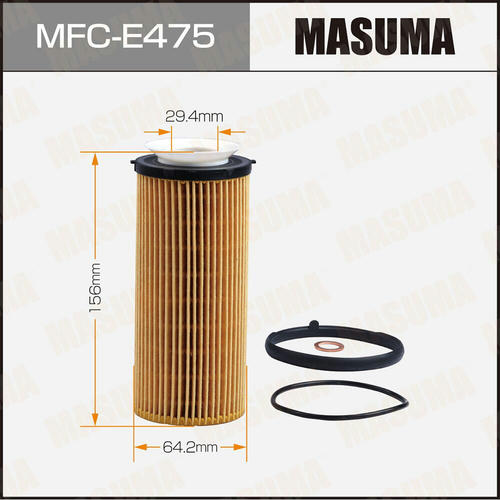 Фильтр масляный Masuma (вставка), MFC-E475