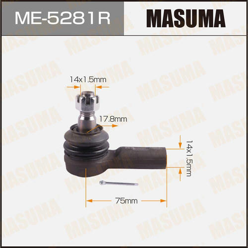 Наконечник рулевой Masuma, ME-5281R