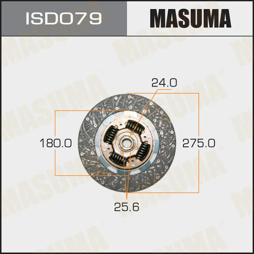 Диск сцепления Masuma, ISD079
