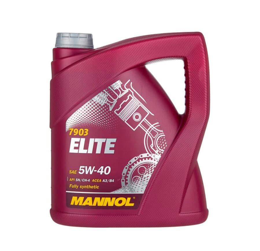 Масло моторное Mannol Elite 5W40 синтетическое 4л 100641