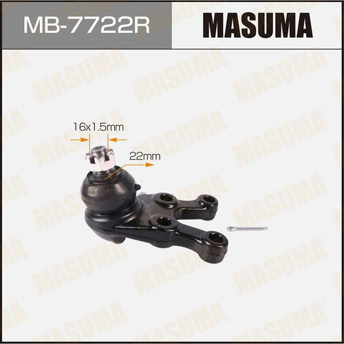 Опора шаровая Masuma, MB-7722R