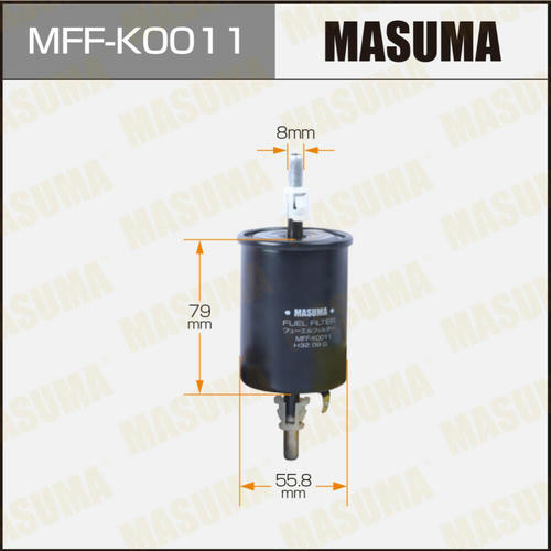 Фильтр топливный Masuma, MFF-K0011