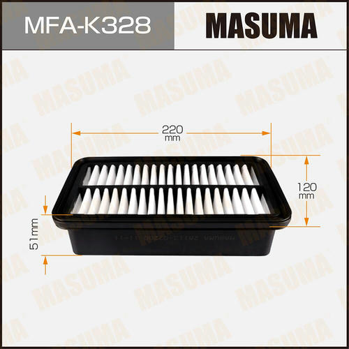 Фильтр воздушный Masuma, MFA-K328