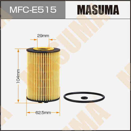 Фильтр масляный Masuma (вставка), MFC-E515