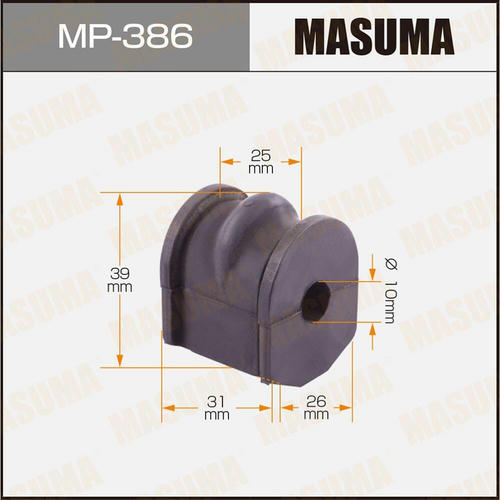 Втулка стабилизатора Masuma, MP-386