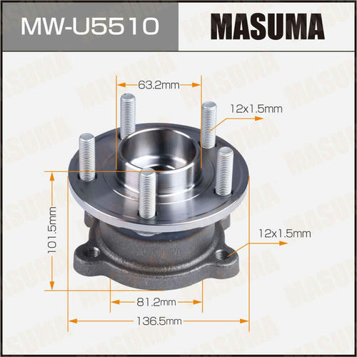 Ступичный узел Masuma, MW-U5510