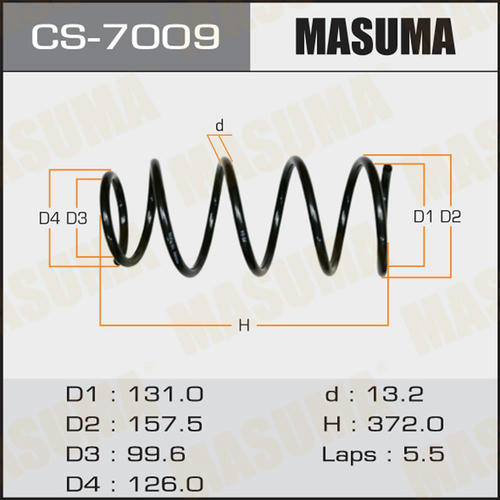 Пружина подвески Masuma, CS-7009