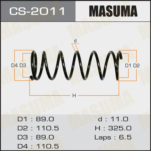 Пружина подвески Masuma, CS-2011