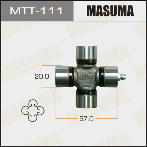 Крестовина вала карданного 20x57 Masuma, MTT-111